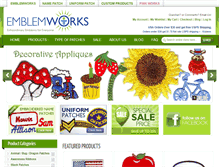 Tablet Screenshot of emblemworks.com